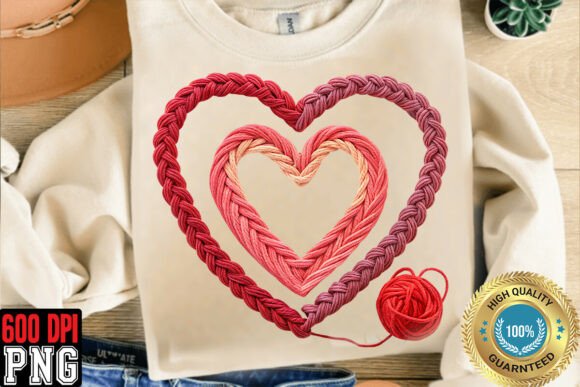 Download Crochet Yarn Valentine Love PNG - Love png Collection