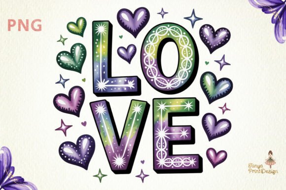 Download Galaxy Love PNG Sublimation Design - Love png Collection